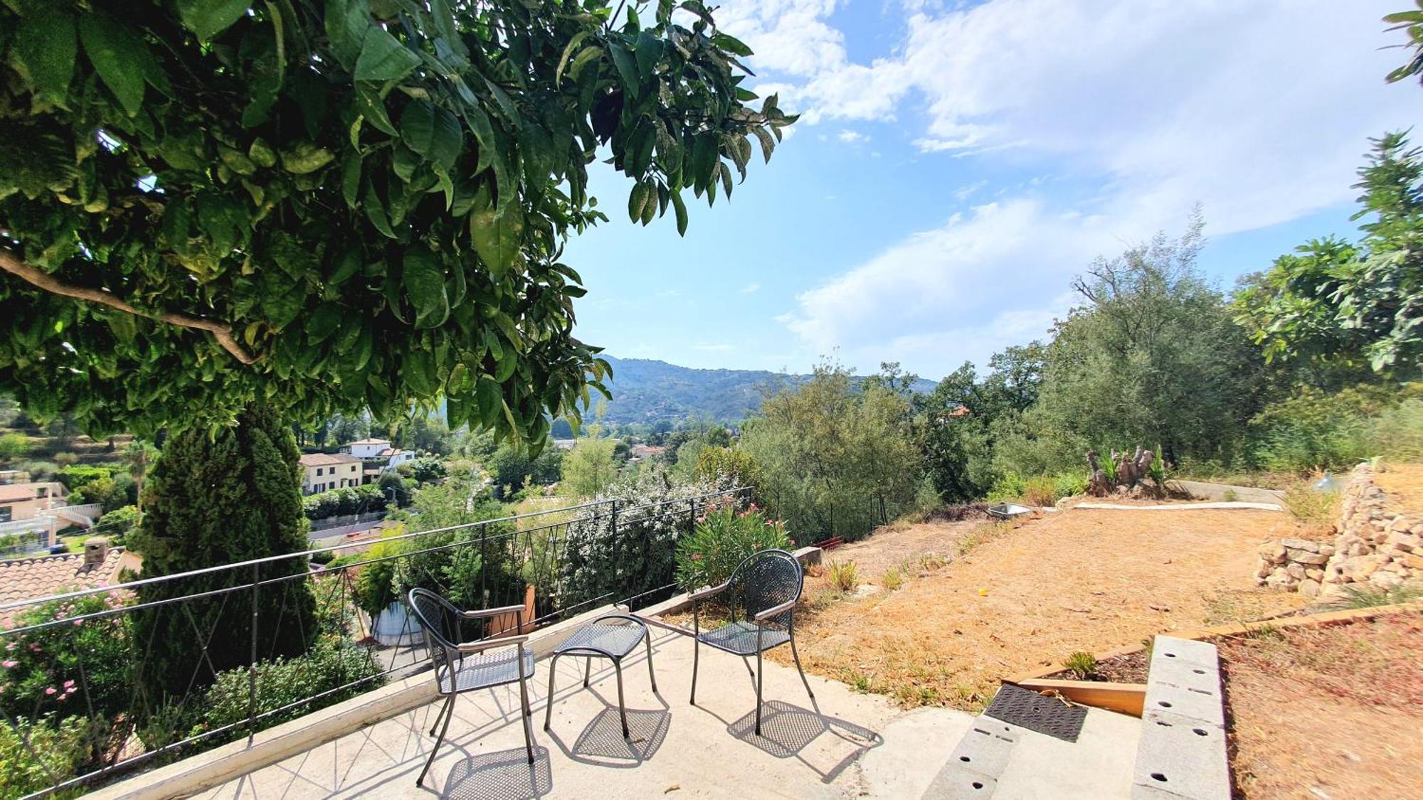 Appartement Calme Et Vue Panoramique à Pégomas Extérieur photo